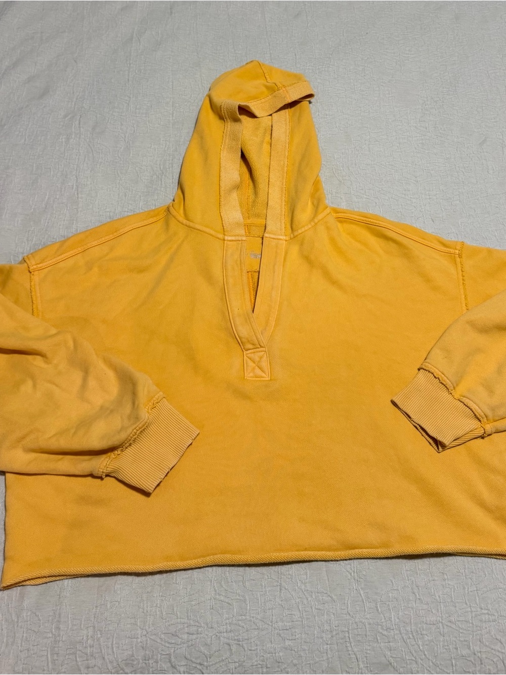 aerie Mustard Yellow Hoodie